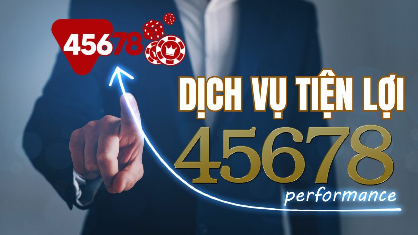 Dịch vụ 45678 trên trang chủ